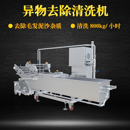 果蔬專用清洗機，氣泡清洗，清洗800kg小時