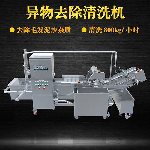 果蔬物料清洗機(jī)，氣泡清洗，清洗800kg小時(shí)